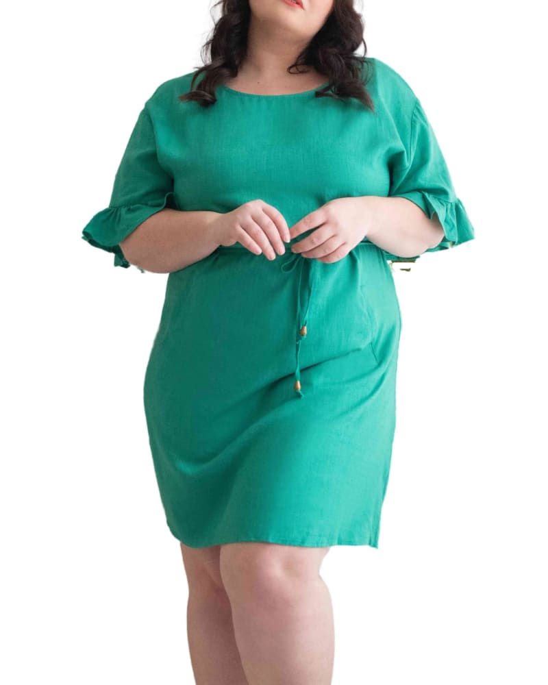 Evelyn soft shift dress top